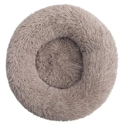 Cozy Nesting Dog Bed with Plush Supportive Bolster