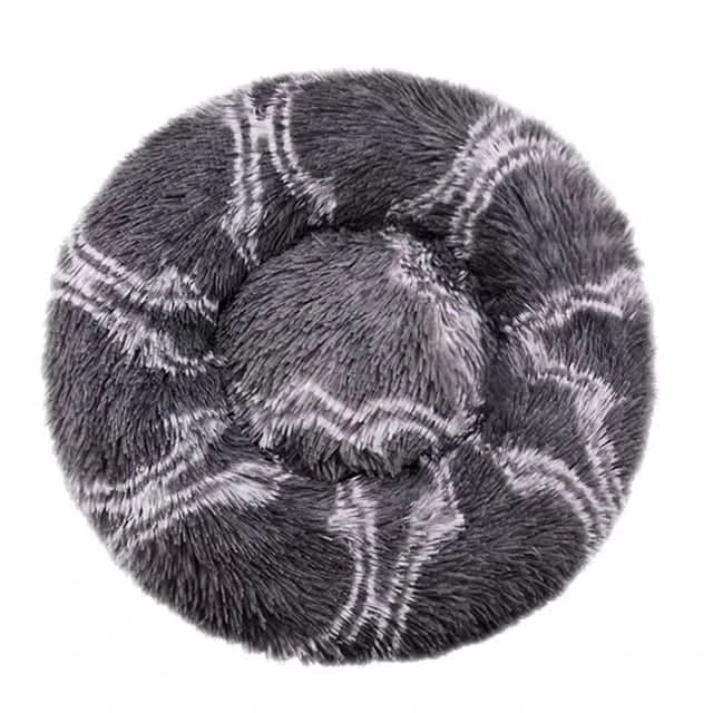 Cozy Nesting Dog Bed with Plush Supportive Bolster