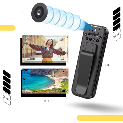 Wireless Vlog Body Camera Compatible with OTG Devices