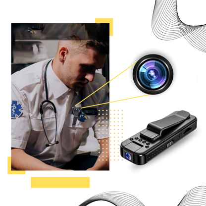 Wireless Vlog Body Camera Compatible with OTG Devices