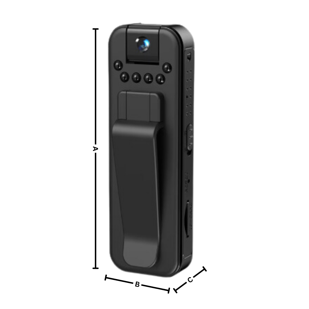 Wireless Vlog Body Camera Compatible with OTG Devices