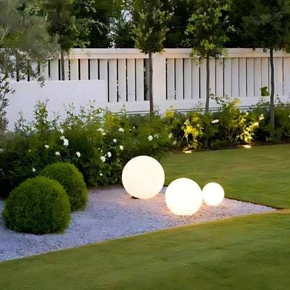 Elegant Cordless Globe Lights for Outdoor Ambiance