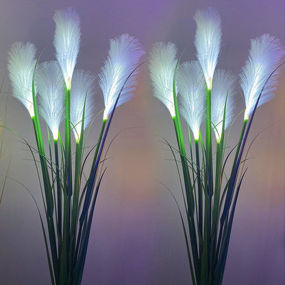 Solar Garden Light in Firework Design – Weatherproof & Wireless – Warm White