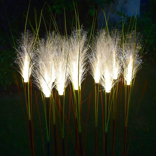 Solar Garden Light in Firework Design – Weatherproof & Wireless – Warm White