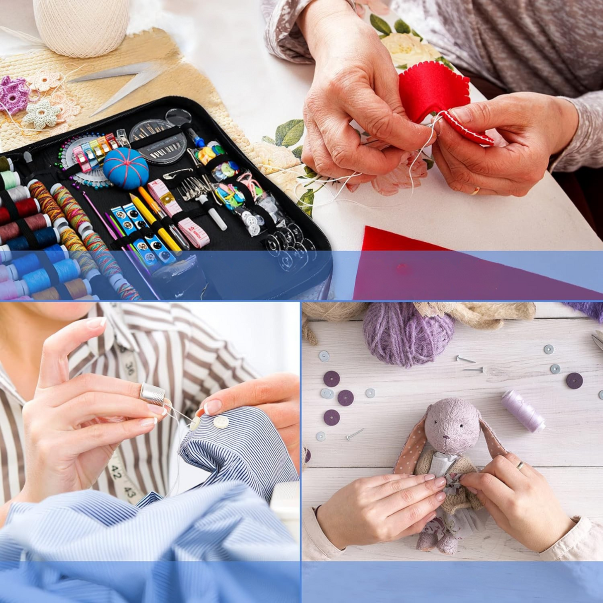 226-Piece Sewing Set for Students – Complete Crafting Essentials