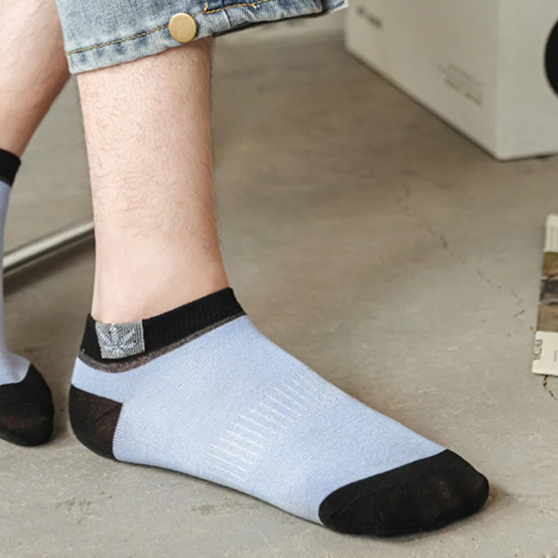 20 Pairs of Stylish Low-Cut Ankle Socks for Men
