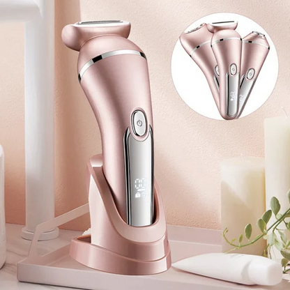 3-in-1 Electric Shaver – Waterproof and Rechargeable
