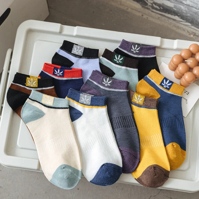 20 Pairs of Stylish Low-Cut Ankle Socks for Men