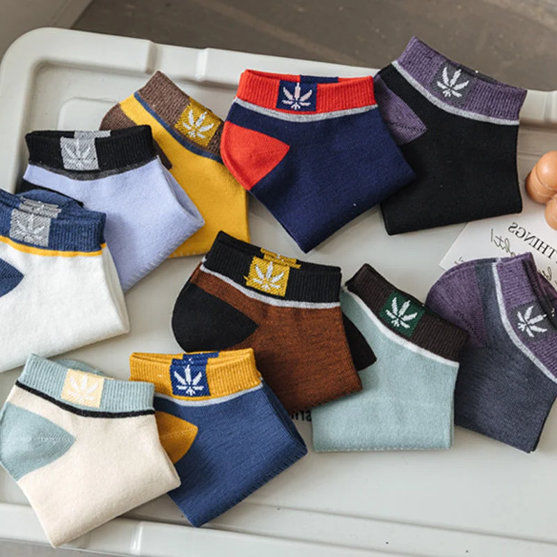 20 Pairs of Stylish Low-Cut Ankle Socks for Men