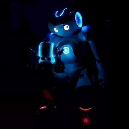 Advanced Humanoid Robot Companion with High-Tech Artificial Intelligence