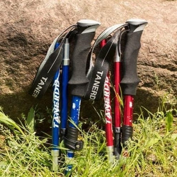 Telescopic Walking Sticks with Adjustable Folding Design