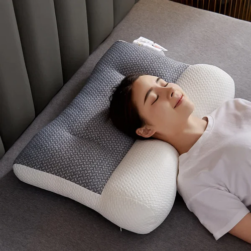 Neck Support Pillow for Back and Side Sleepers – Ergonomic Design