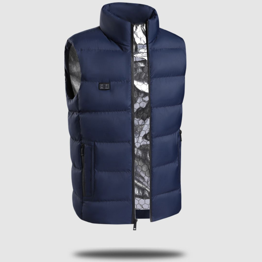 Portable Heated Vest with Adjustable Temperature Control