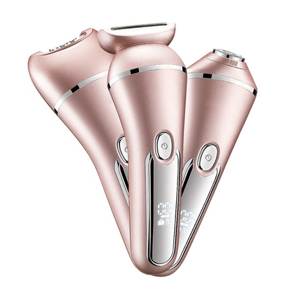 3-in-1 Electric Shaver – Waterproof and Rechargeable
