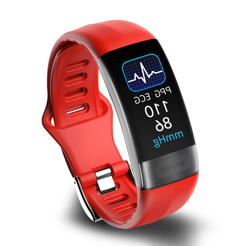 Smart Health Bracelet with Blood Pressure, ECG, Heart Rate, Oxygen & Sleep Monitor - FDA Certified