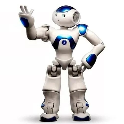 Advanced Humanoid Robot Companion with High-Tech Artificial Intelligence