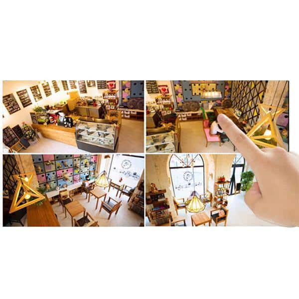 WiFi Indoor Camera with 360-Degree View