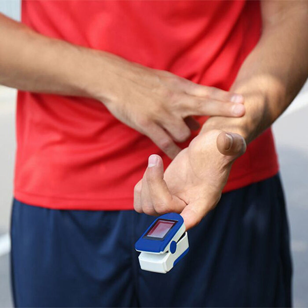 Quick Blood Oxygen Level and Heart Rate Monitor – Pulse Oximeter