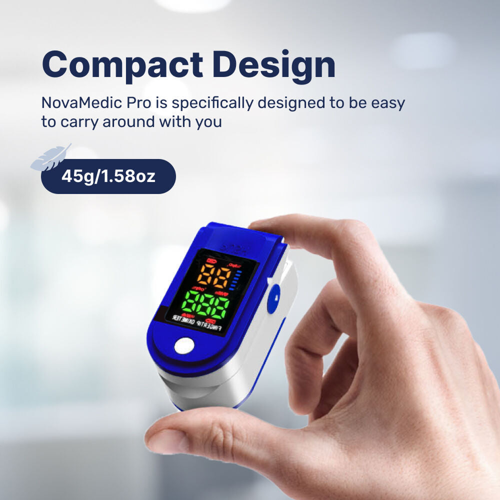 Quick Blood Oxygen Level and Heart Rate Monitor – Pulse Oximeter