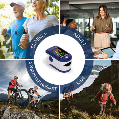 Quick Blood Oxygen Level and Heart Rate Monitor – Pulse Oximeter
