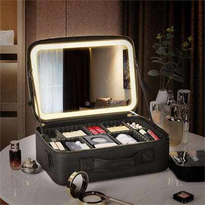 LED Makeup Bag for Radiant Looks on the Go