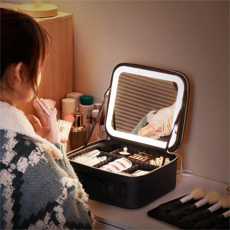 LED Makeup Bag for Radiant Looks on the Go