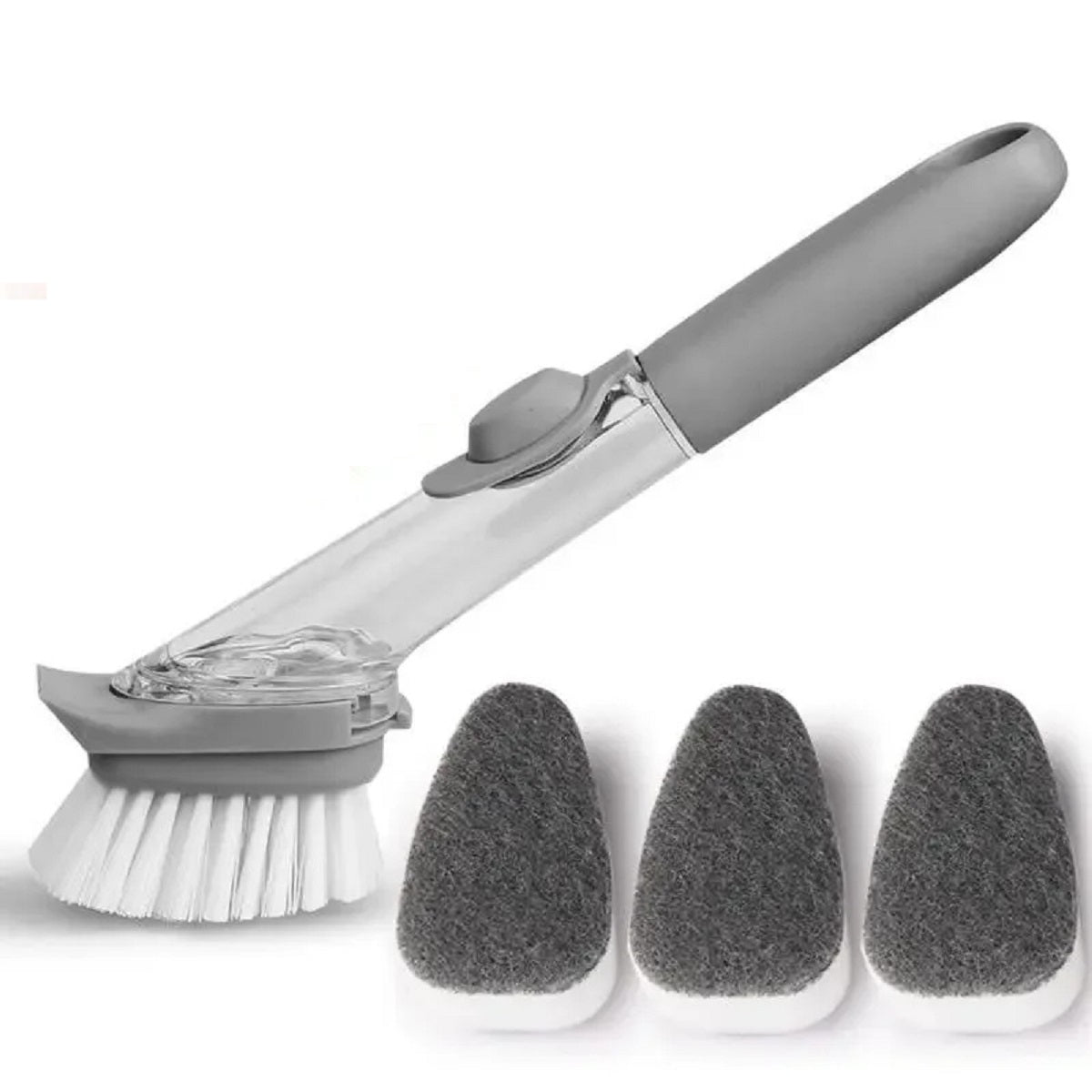 Soap Dispensing Dish Brushes for Easy Cleaning