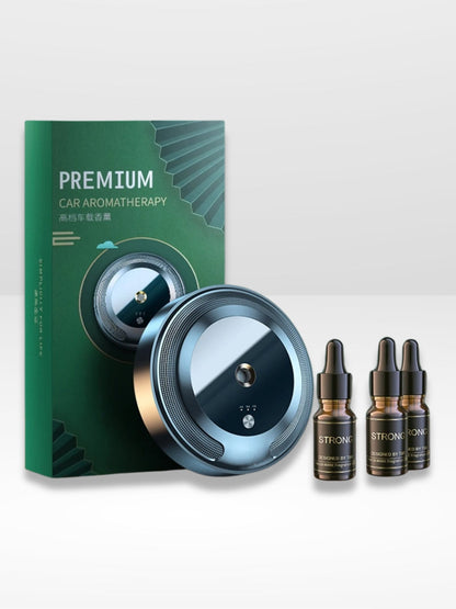 Car Air Freshener Diffuser with LED Light for Essential Oils
