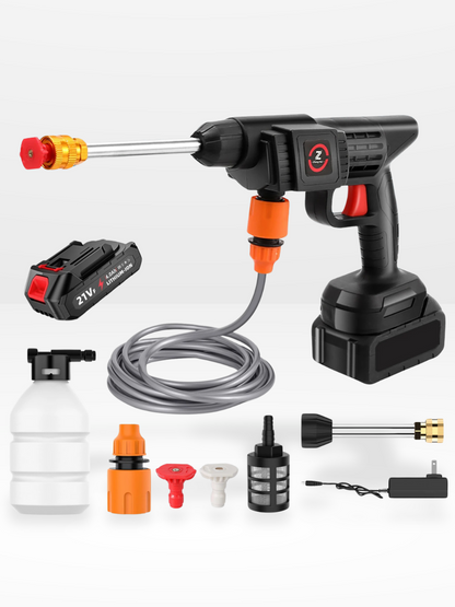Lightweight Portable High-Pressure Cleaner - 50 Bar Power Output