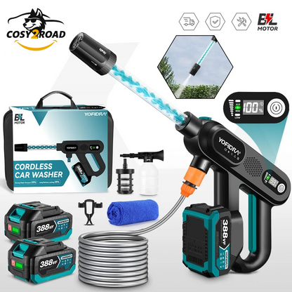 Portable High-Pressure Cleaner 220 Bar with 5 Functions