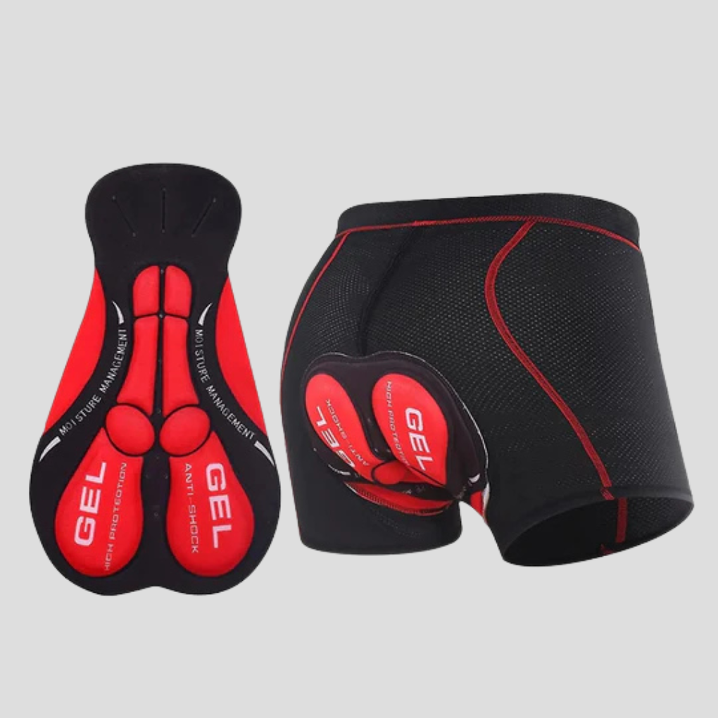 Ultimate Comfort Cycling Shorts with Gel Padding and Mesh