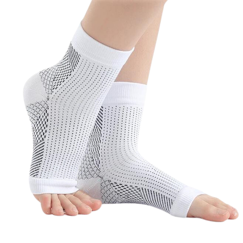 Everyday Comfort Open Toe Support Socks