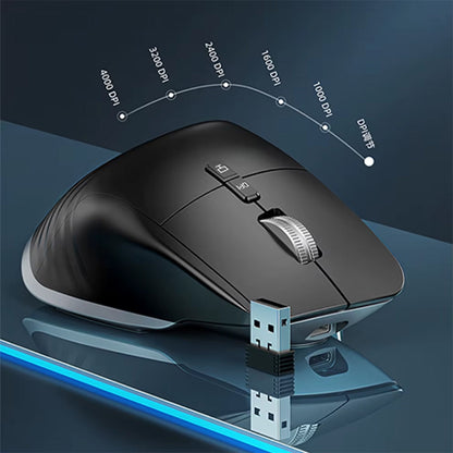 Wireless Ergonomic Vertical Mouse - 4000 DPI, UK Version