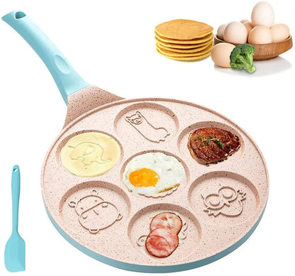 Children's Breakfast Frying Pan – Fun Shapes for Pancakes & Eggs