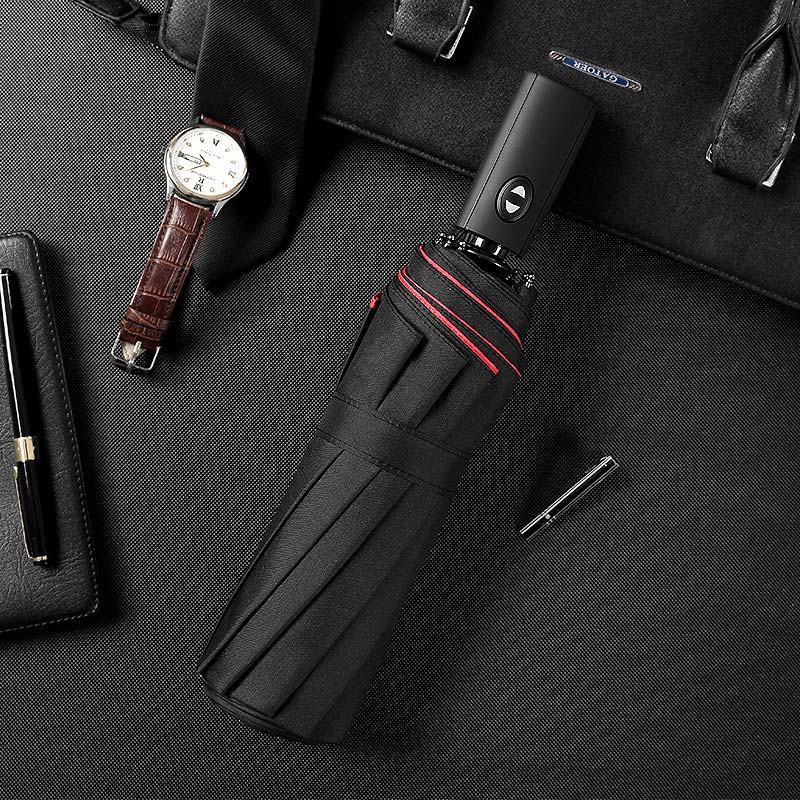 Compact Wind-Resistant Umbrella – Complete Protection from Rain and Wind