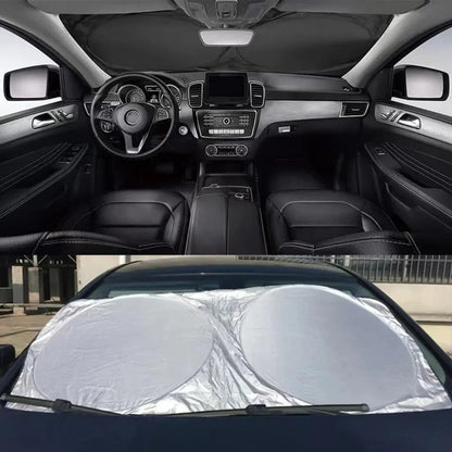 Anti-Glare Car Sunshade for Windshield Protection