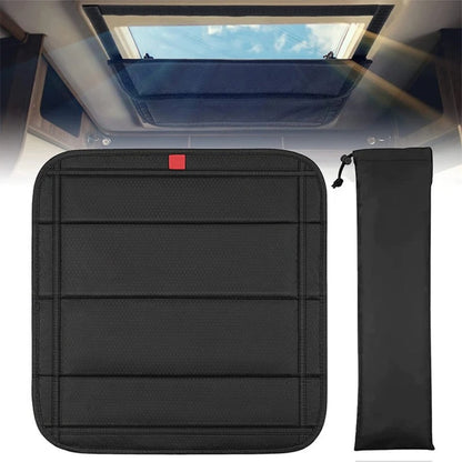 Stylish Window Shade for Caravans - Rolled Design