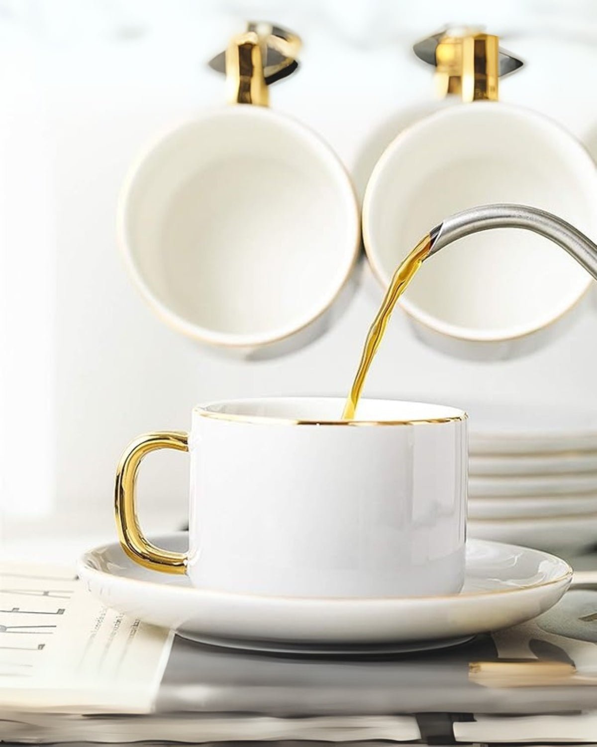 Elegant Porcelain Tea Set for a Luxurious Experience