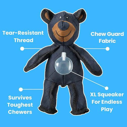 Interactive Dog Toy with Squeaker – PAWBEAR Design
