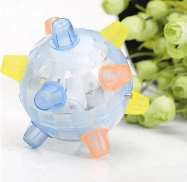 Interactive LED Dog Bouncing Ball – PAWBOUNCE Toy