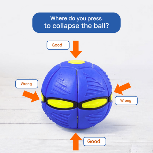 Flying Saucer Ball - Buy One, Get One Free