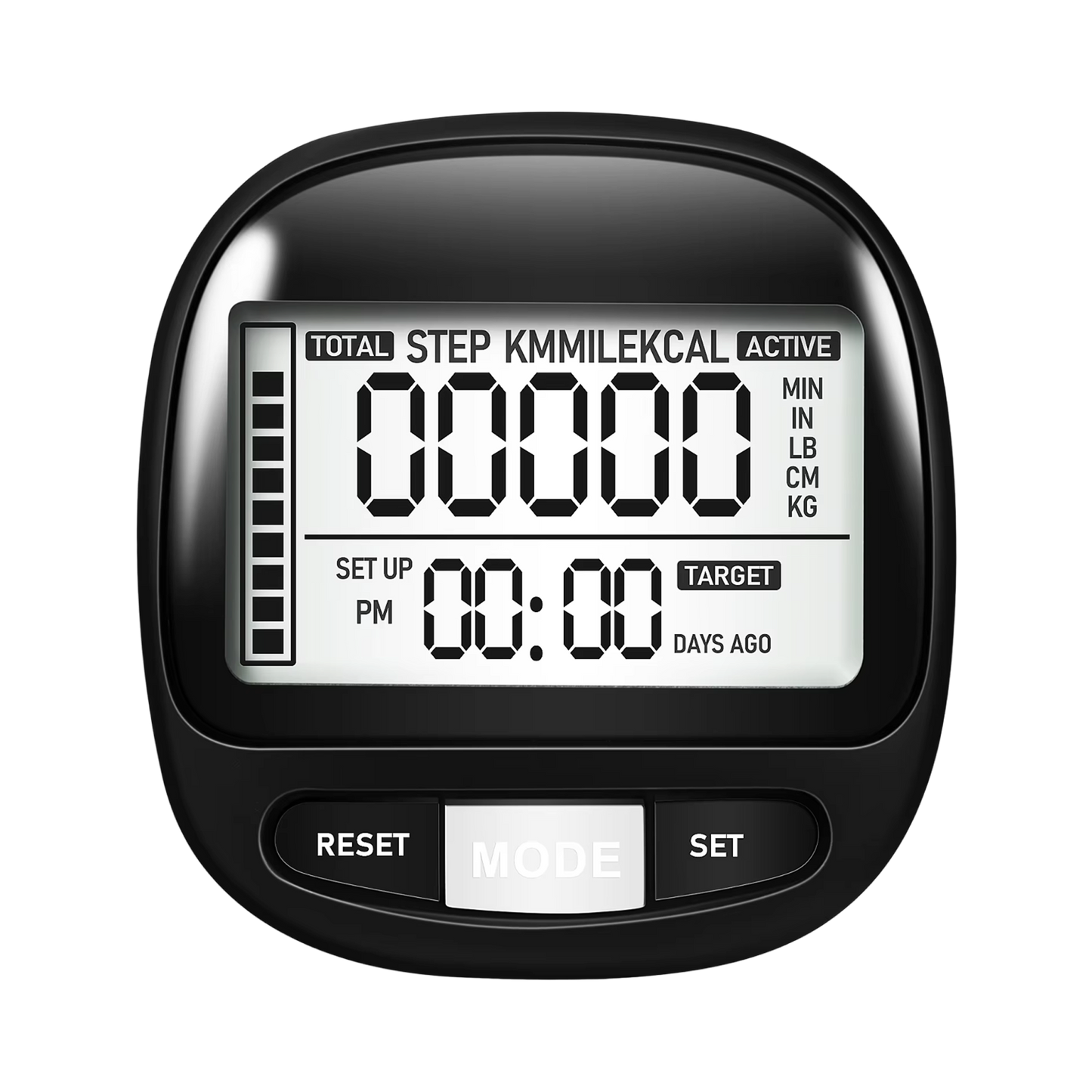 3D Sensor Clip-On Pedometer for Elderly Users