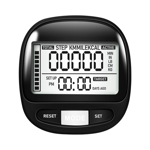 3D Sensor Clip-On Pedometer for Elderly Users