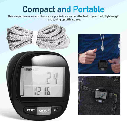 3D Sensor Clip-On Pedometer for Elderly Users