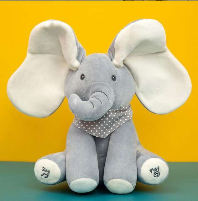 Interactive Singing Elephant Toy for Engaging Learning