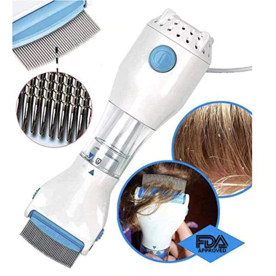 Electric Lice Remover with Vacuum and 4 Attachments – LiceFree Pro