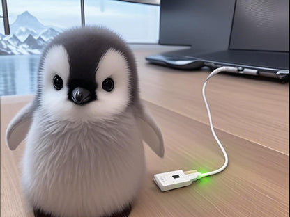 Realistic Plush Penguin Toy | Soft and Cuddly Penguin Friend