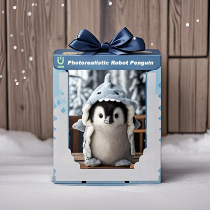 Realistic Plush Penguin Toy | Soft and Cuddly Penguin Friend