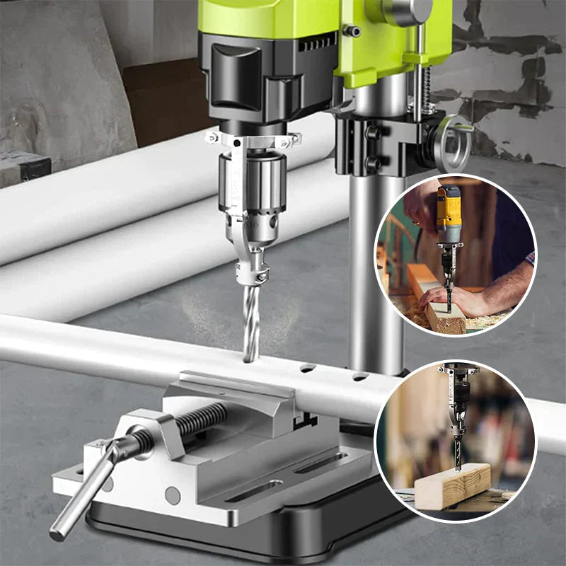 Precision Square Hole Drilling Adapter for Power Tools