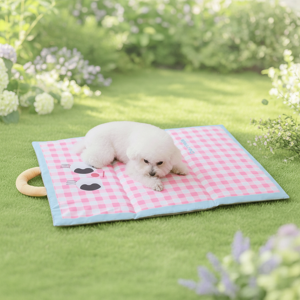 ChillZone Pet Comfort Mat – Portable and Foldable Bed Pad